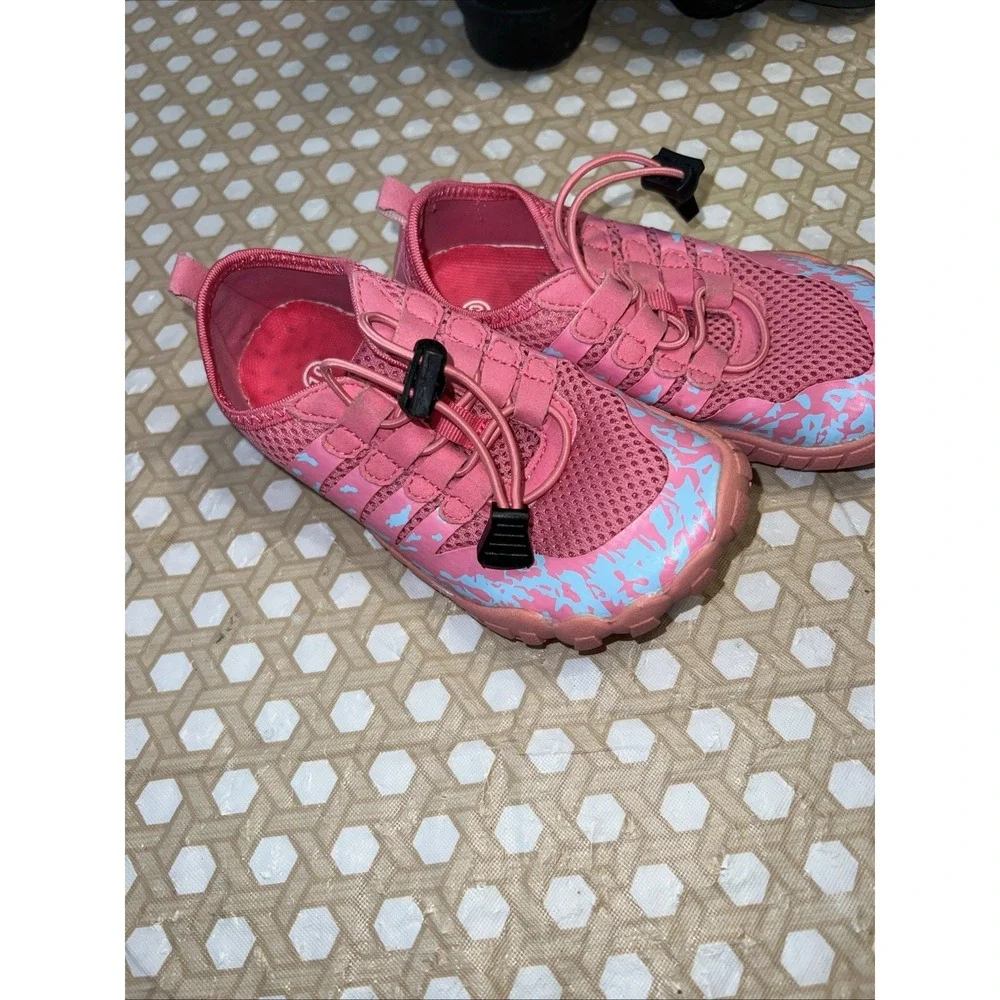 NORTIV 8 Girls Kids Water Shoes Swim Diving Surf Aqua‎ Size 10